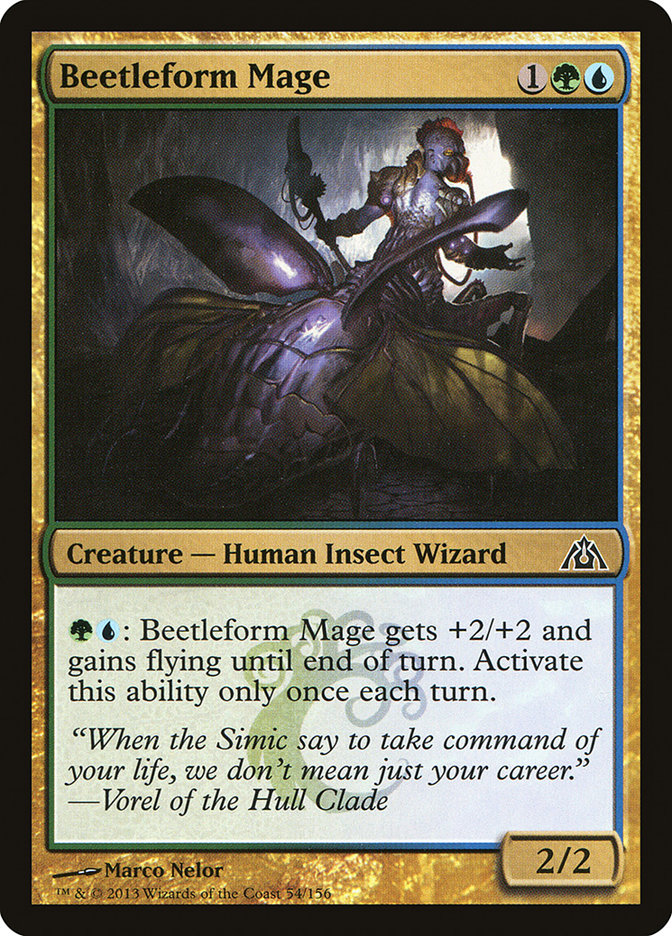 Beetleform Mage [Dragon's Maze] (DGM 54)