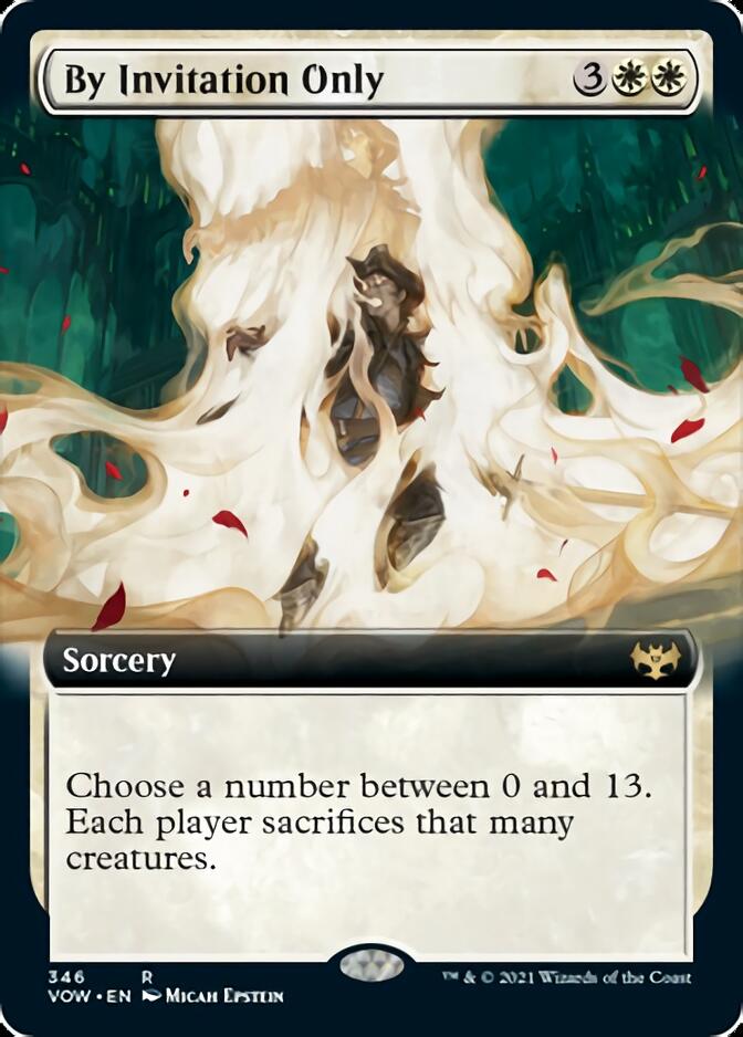 By Invitation Only (Extended) [Innistrad: Crimson Vow] (VOW 346)