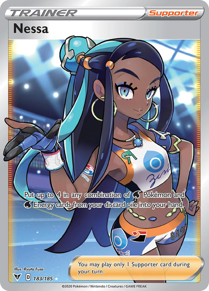 Nessa (183) [Sword & Shield: Vivid Voltage]
