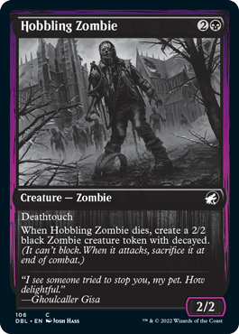Hobbling Zombie [Innistrad: Double Feature] (DBL 106)