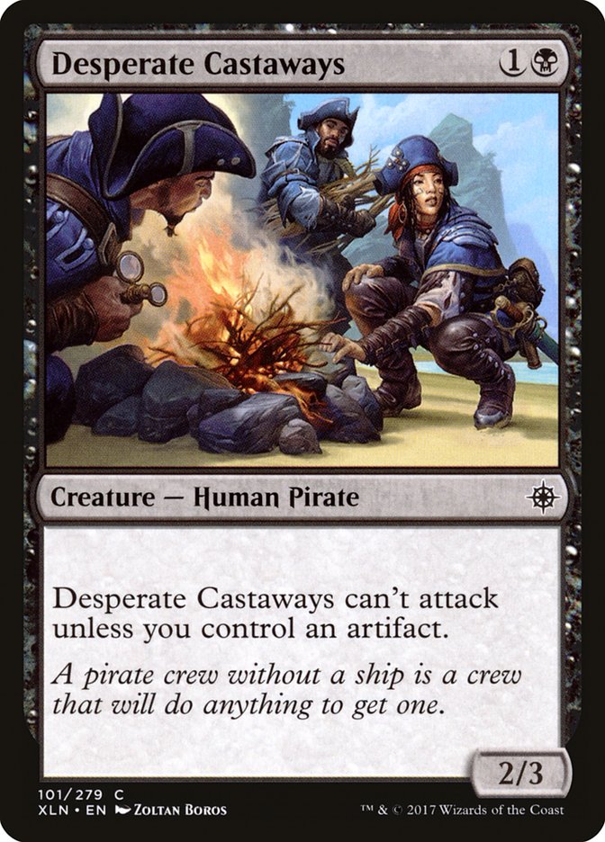 Desperate Castaways [Ixalan] (XLN 101)