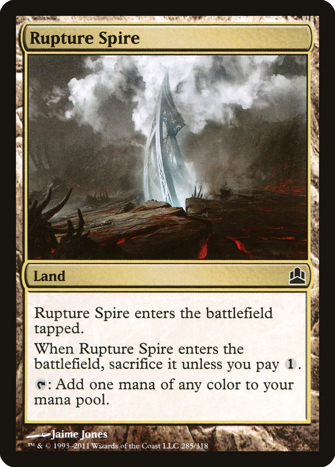 Rupture Spire [Commander 2011] (CMD 285)