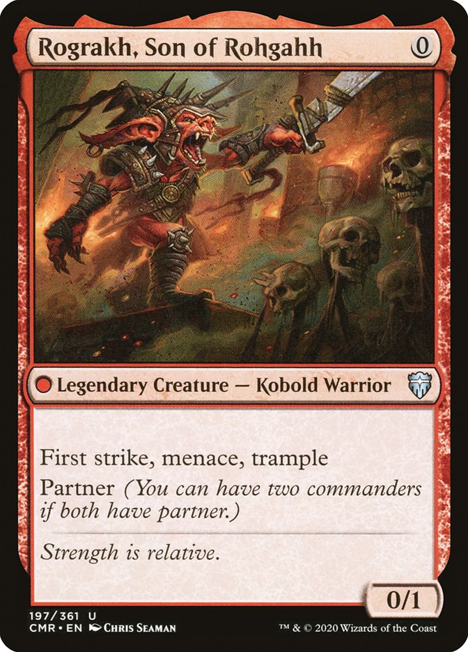 Rograkh, Son of Rohgahh [Commander Legends] (CMR 197)