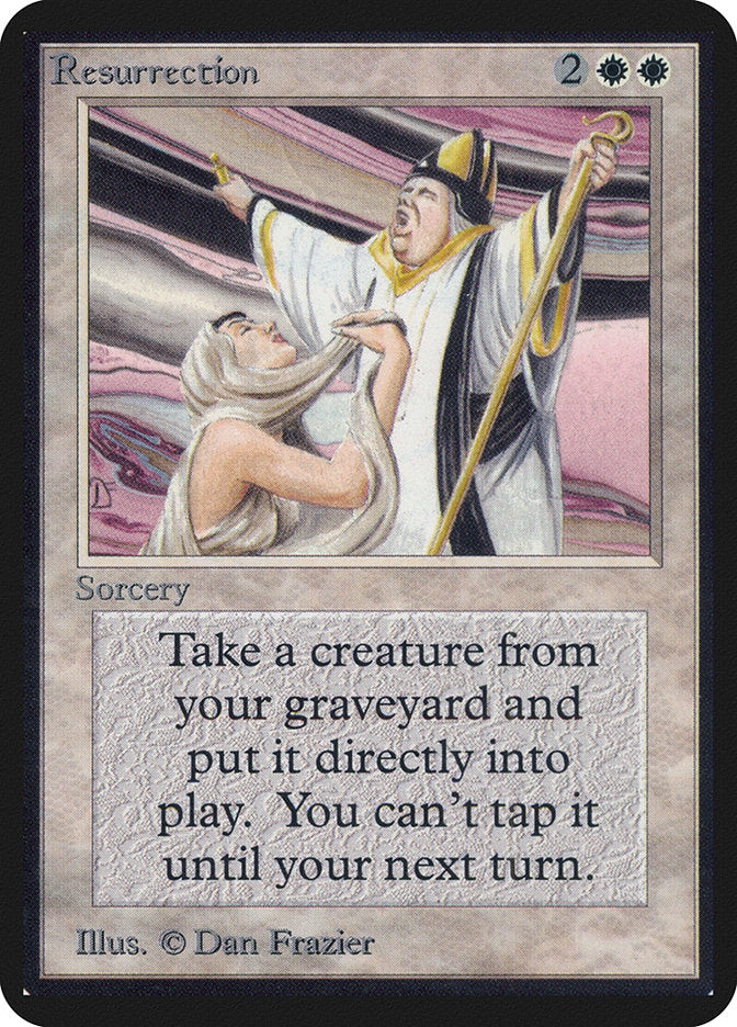Resurrection [Limited Edition Alpha] (LEA 34)