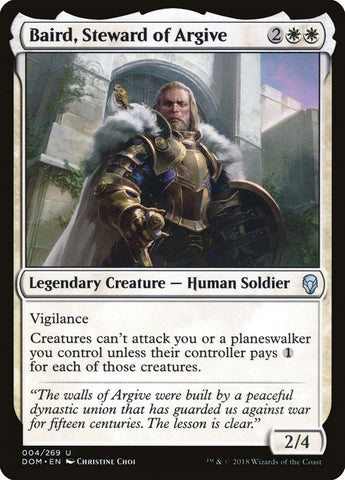 Baird, Steward of Argive [Dominaria] (DOM 4)