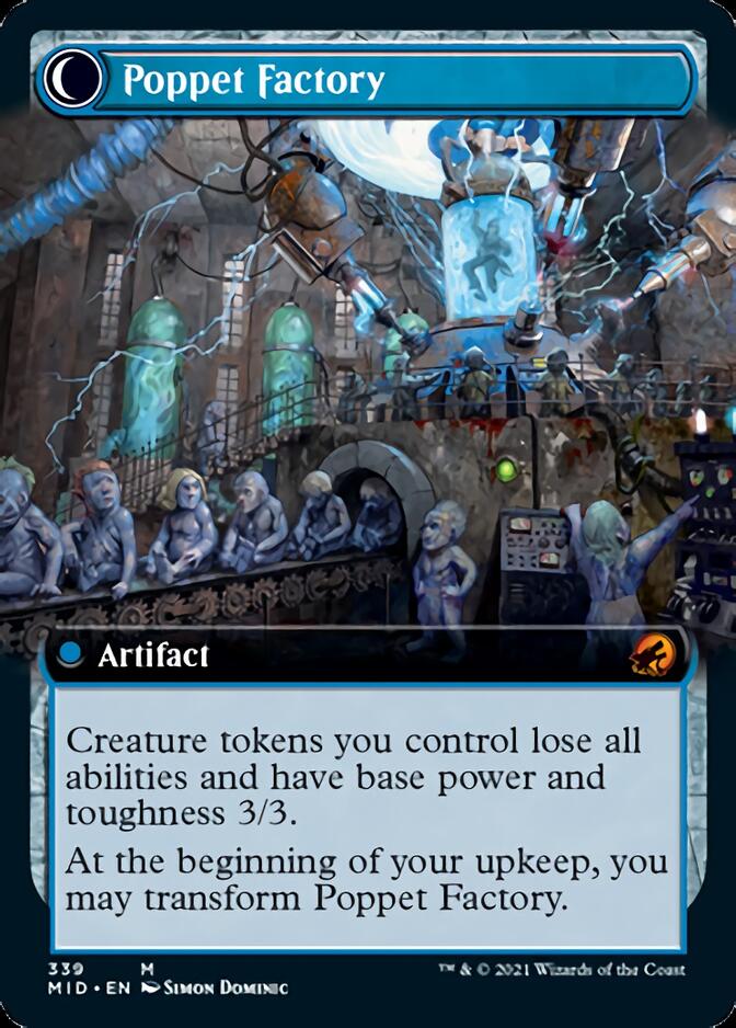 Poppet Stitcher // Poppet Factory (Extended) [Innistrad: Midnight Hunt] (MID 339)