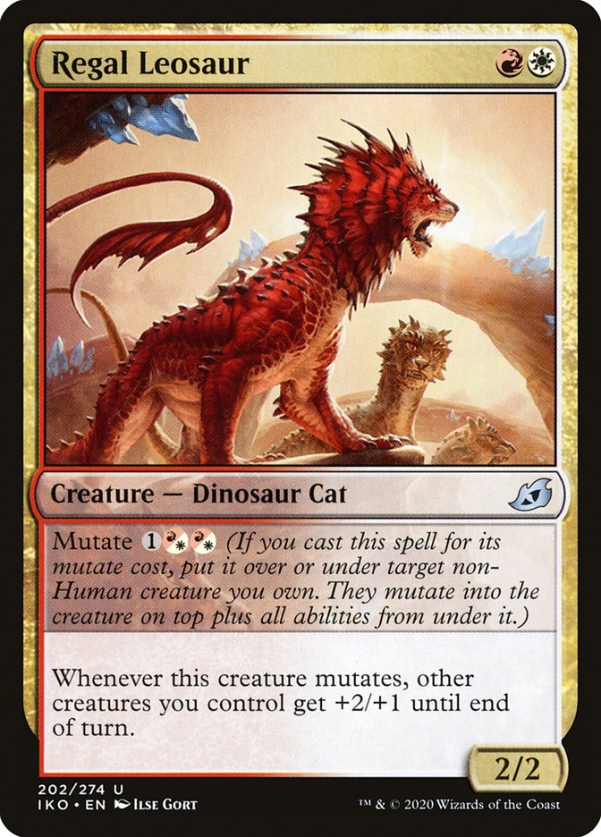 Regal Leosaur [Ikoria: Lair of Behemoths] (IKO 202)