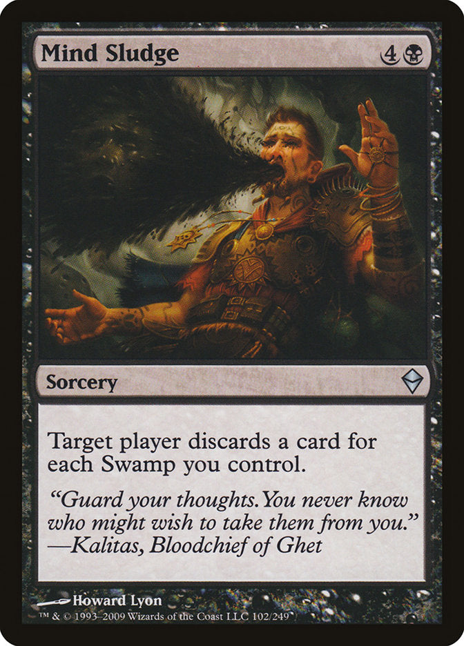 Mind Sludge [Zendikar] (ZEN 102)