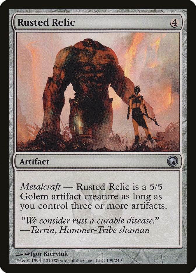 Rusted Relic [Scars of Mirrodin] (SOM 199)