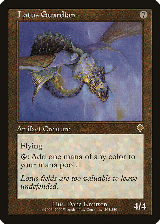 Lotus Guardian [Invasion] (INV 305)