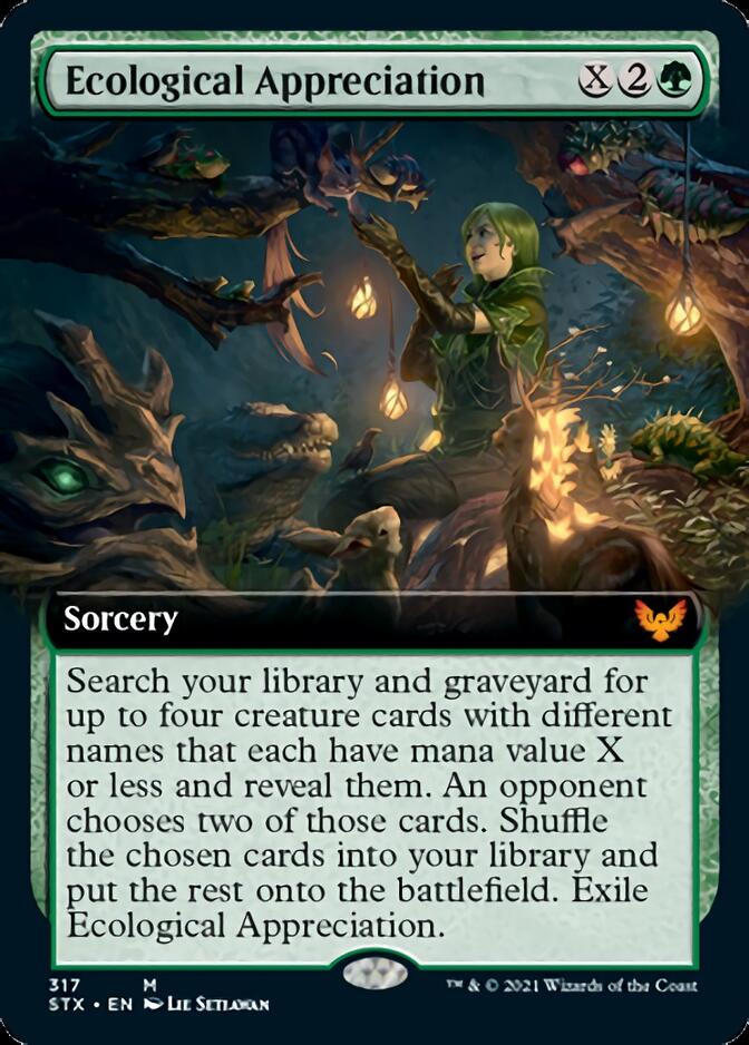 Ecological Appreciation (Extended) [Strixhaven: School of Mages] (STX 317)