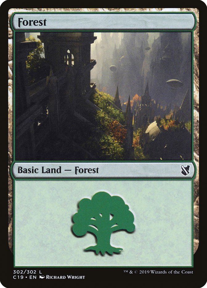 Forest (#302) [Commander 2019] (C19 302)
