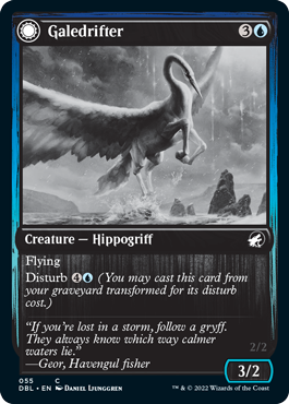 Galedrifter // Waildrifter [Innistrad: Double Feature] (DBL 55)