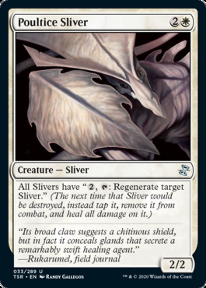 Poultice Sliver [Time Spiral Remastered] (TSR 33)