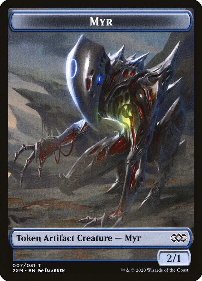 Myr (007) Token [Double Masters]