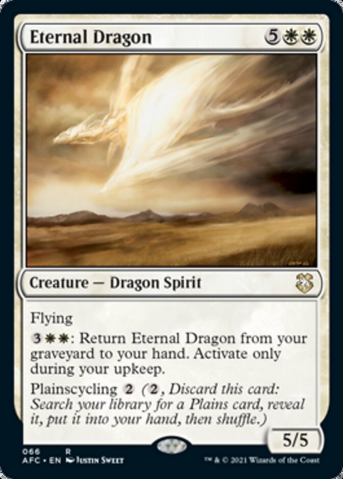 Eternal Dragon [Dungeons & Dragons: Adventures in the Forgotten Realms Commander] (AFC 66)