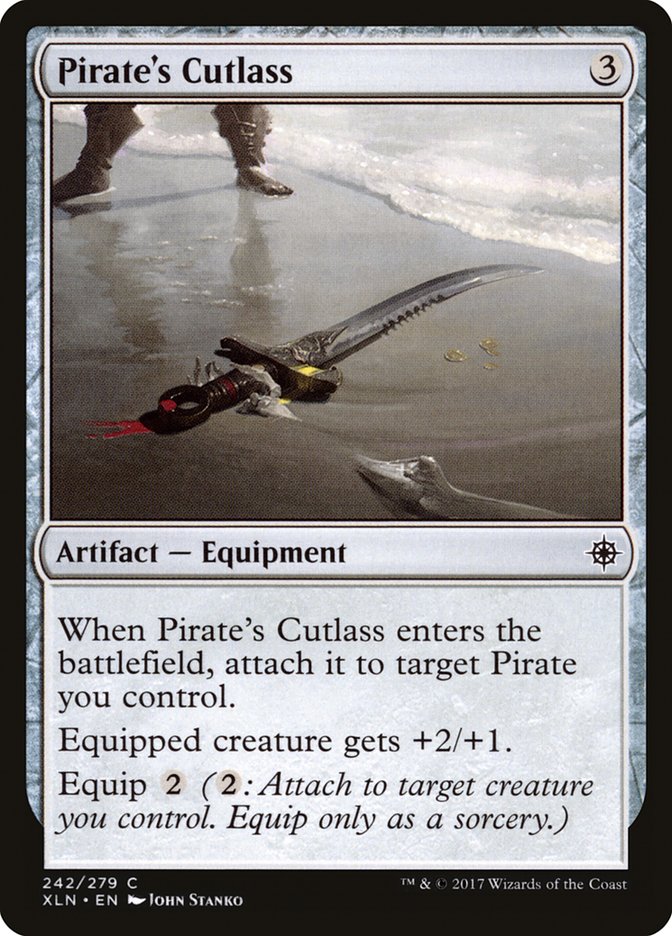 Pirate's Cutlass [Ixalan] (XLN 242)