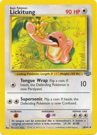 Lickitung (38/64) [Jungle]