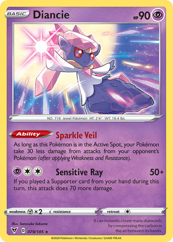 Diancie (79) [Sword & Shield: Vivid Voltage]