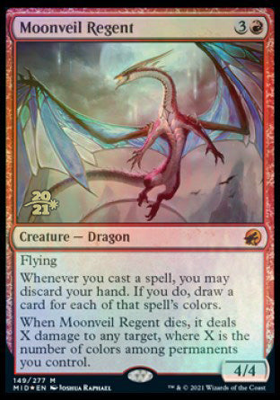 Moonveil Regent [Innistrad: Midnight Hunt Prerelease Promos] (PMID 149)