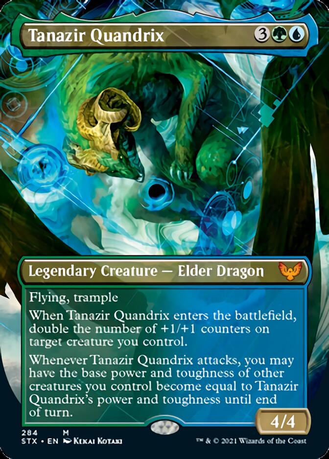Tanazir Quandrix (Extended) [Strixhaven: School of Mages] (STX 284)