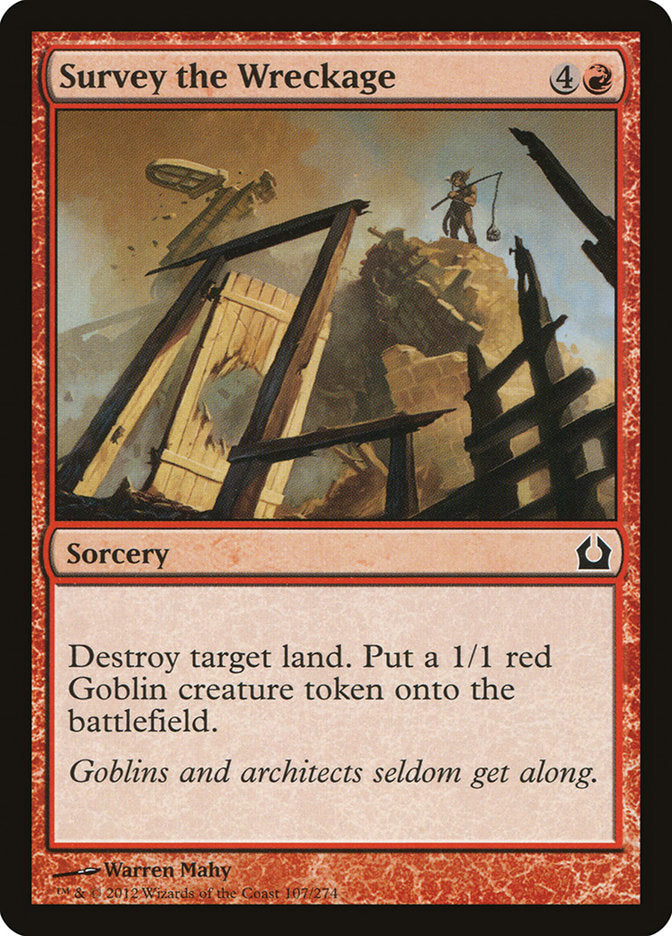 Survey the Wreckage [Return to Ravnica] (RTR 107)