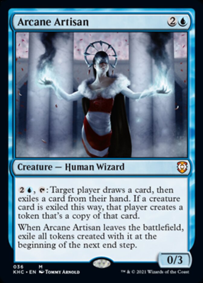 Arcane Artisan [Kaldheim Commander] (KHC 36)