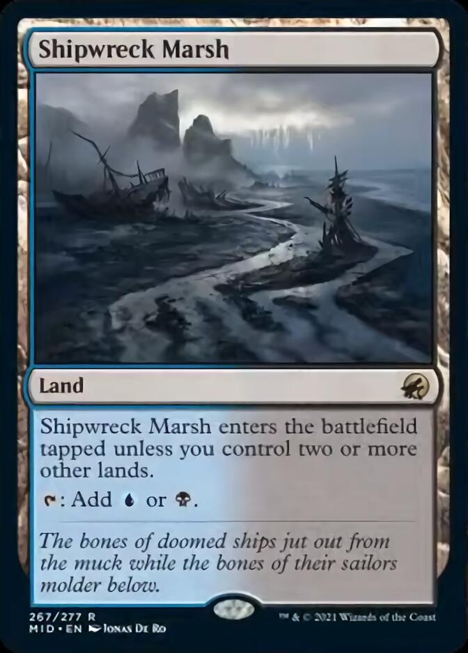 Shipwreck Marsh [Innistrad: Midnight Hunt] (MID 267)