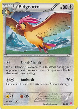 Pidgeotto (23/30) [XY: Trainer Kit - Bisharp & Wigglytuff]