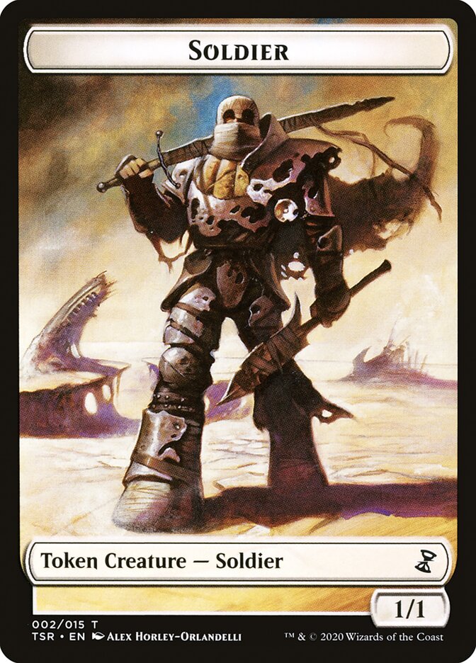 Soldier [Time Spiral Remastered Tokens] (TTSR 2)