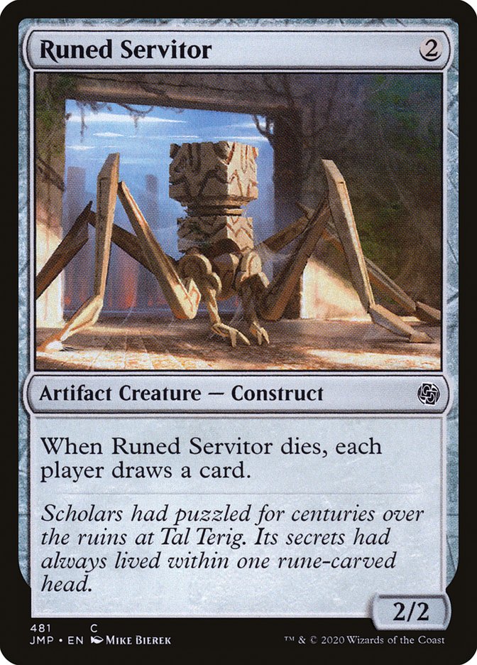 Runed Servitor [Jumpstart] (JMP 481)