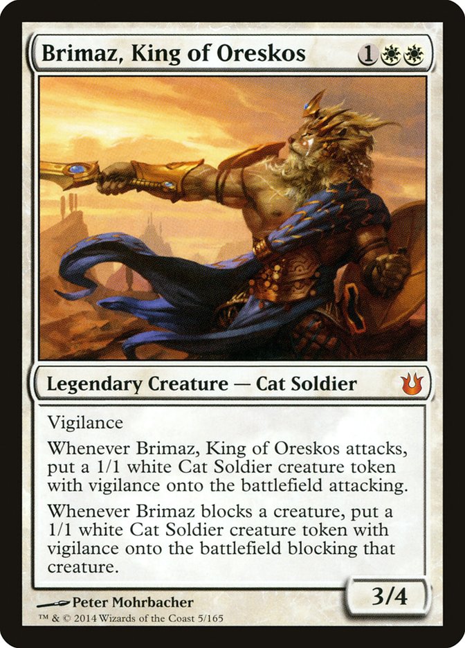 Brimaz, King of Oreskos [Born of the Gods] (BNG 5)
