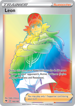 Leon (195) [Sword & Shield: Vivid Voltage]