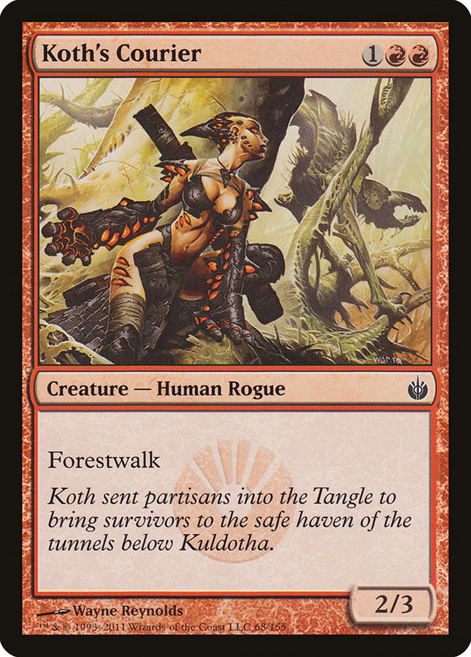 Koth's Courier [Mirrodin Besieged] (MBS 68)