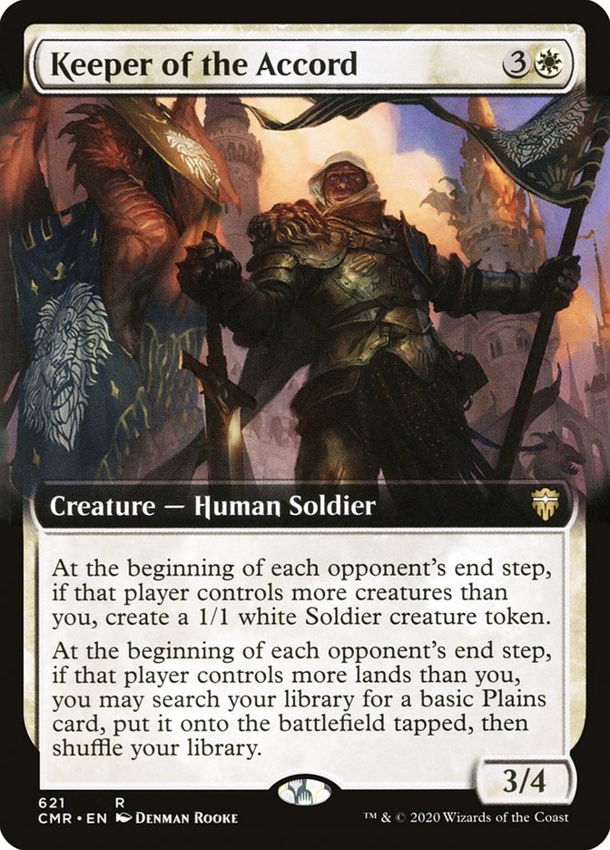 Keeper of the Accord (Extended) [Commander Legends] (CMR 621)