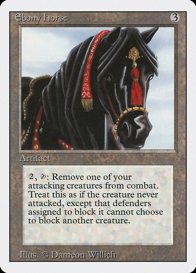 Ebony Horse [Revised Edition] (3ED 247)