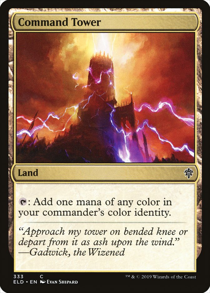 Command Tower [Throne of Eldraine] (ELD 333)
