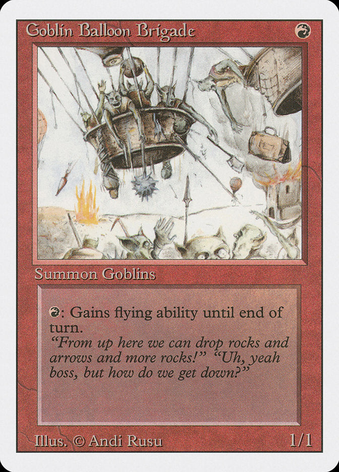 Goblin Balloon Brigade [Revised Edition] (3ED 154)