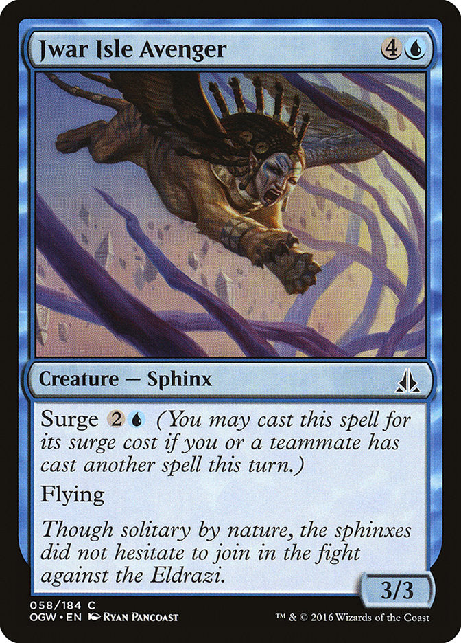 Jwar Isle Avenger [Oath of the Gatewatch] (OGW 58)