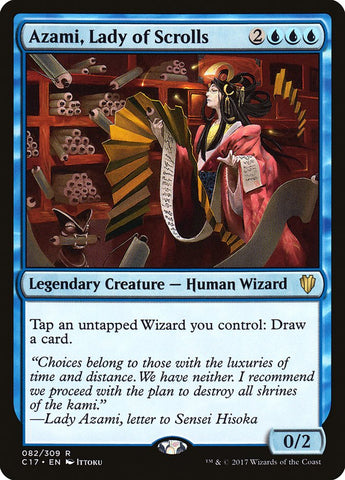 Azami, Lady of Scrolls [Commander 2017] (C17 82)