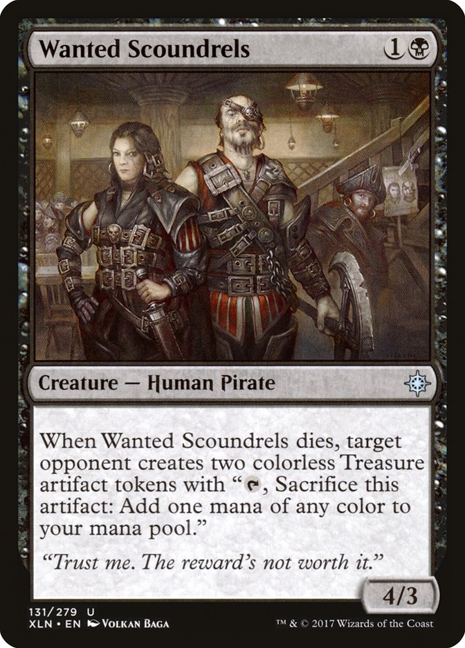 Wanted Scoundrels [Ixalan] (XLN 131)