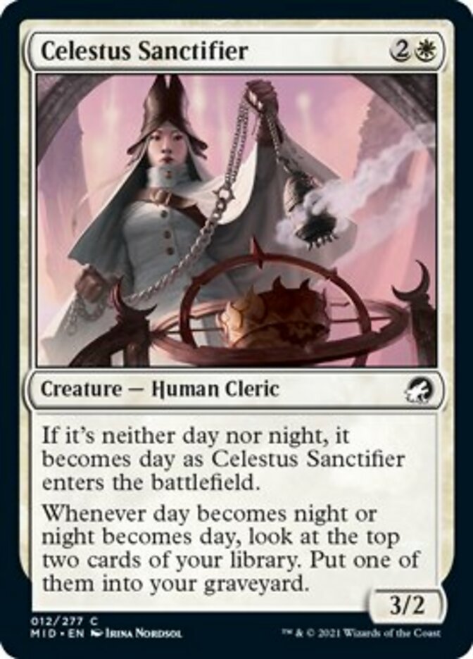 Celestus Sanctifier [Innistrad: Midnight Hunt] (MID 12)