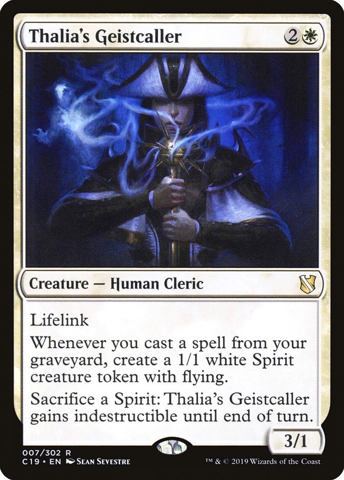 Thalia's Geistcaller [Commander 2019] (C19 7)