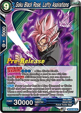 Goku Black Rose, Lofty Aspirations [BT10-050]