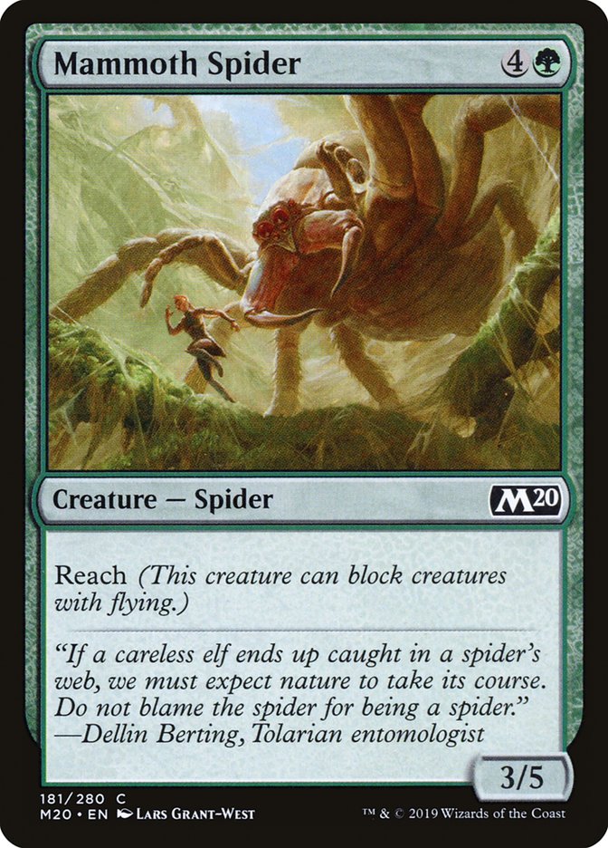 Mammoth Spider [Core Set 2020] (M20 181)