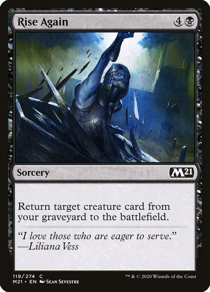 Rise Again [Core Set 2021] (M21 119)