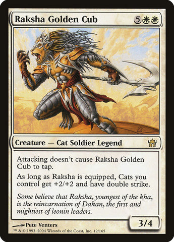 Raksha Golden Cub [Fifth Dawn] (5DN 12)