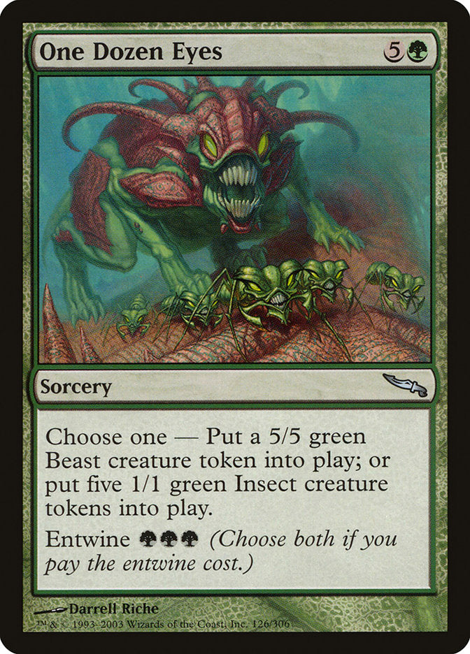 One Dozen Eyes [Mirrodin] (MRD 126)