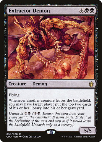 Extractor Demon [Commander Anthology] (CMA 59)