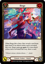 Bingo [EVR156] 1st Edition Rainbow Foil